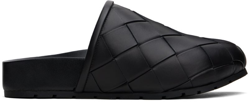 Black Reggie Mules 242798F121002