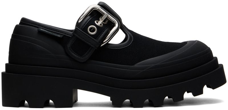 Black Trek Loafers 242798M237001