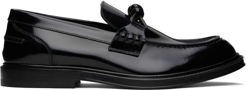 Black Astaire Loafers 251798M231002