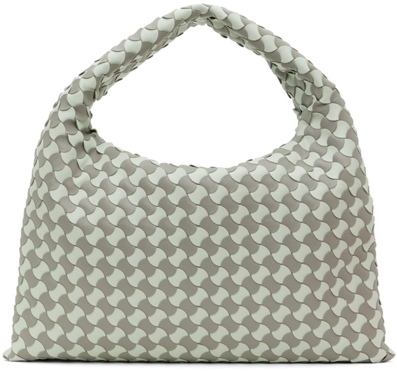 Green & Gray Small Hop Bag 241798F048046