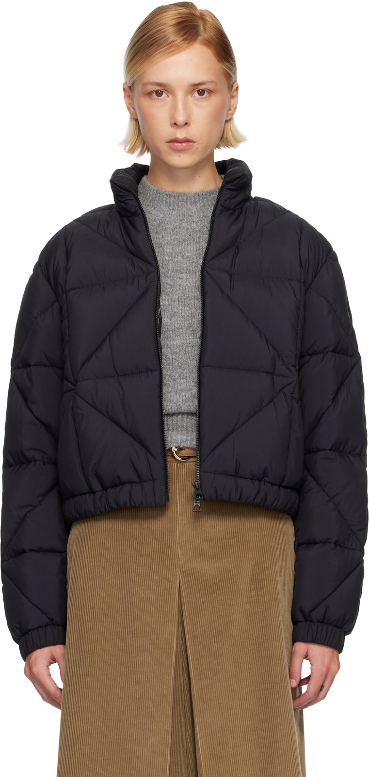 Black Anafi Down Jacket 252111F063027