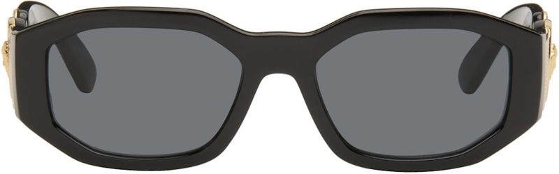 Black Medusa Biggie Sunglasses 261404M134016