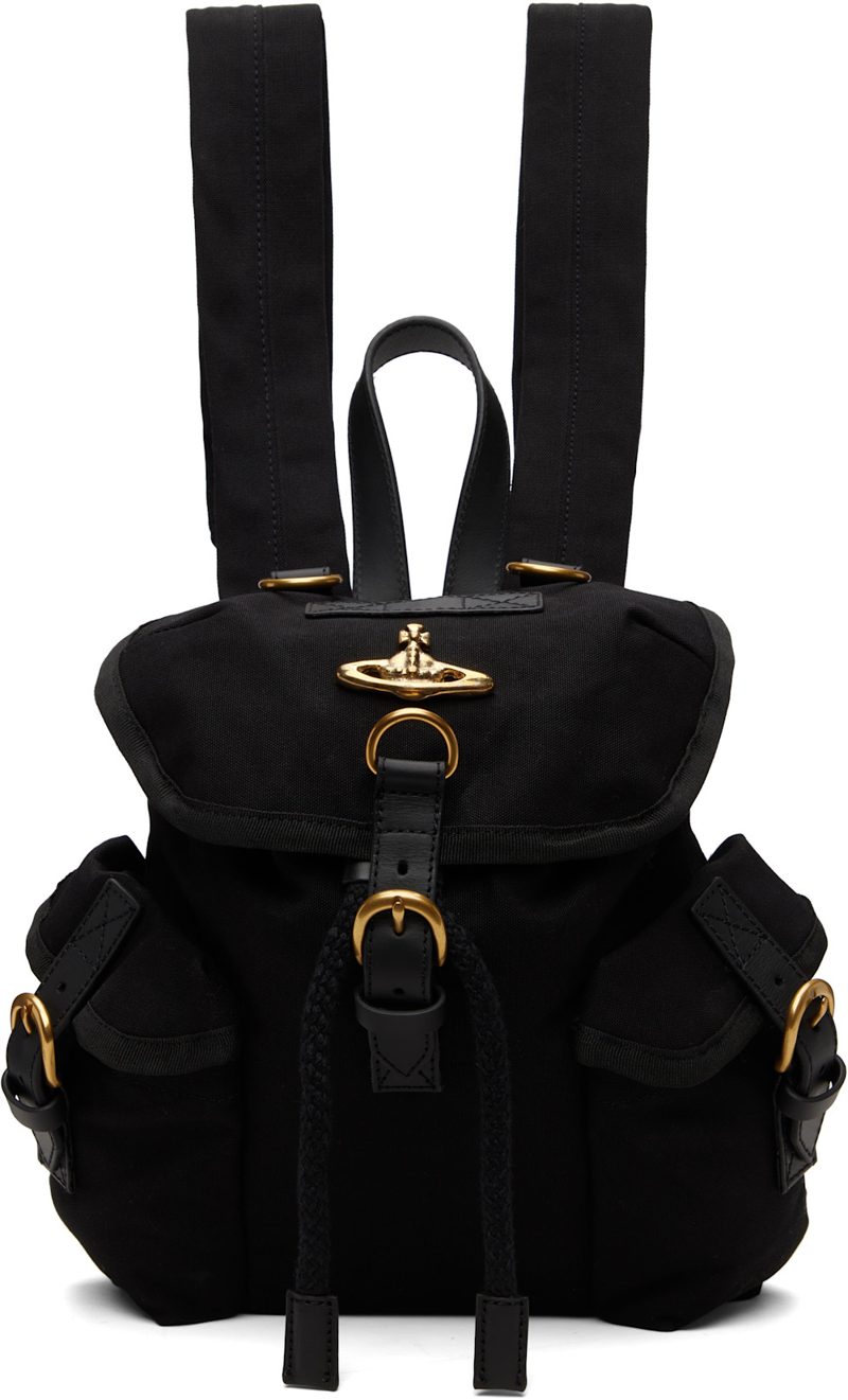 Black Highland Small Backpack 261314F042002