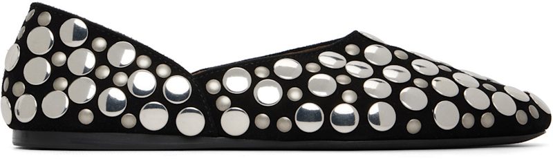 Black Jane Ballerina Flats 261914F118000