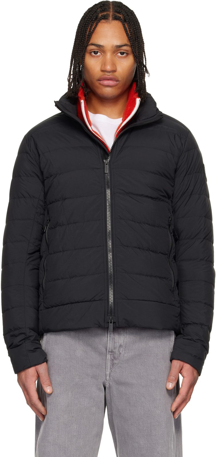 Black Crofton EnduraLuxe Down Jacket 252014M178013