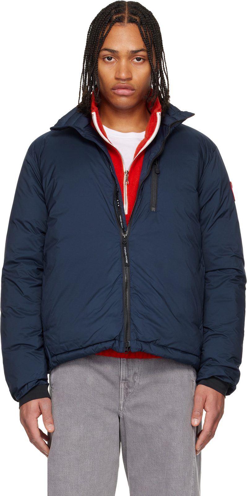 Navy Lodge Down Jacket 252014M178022