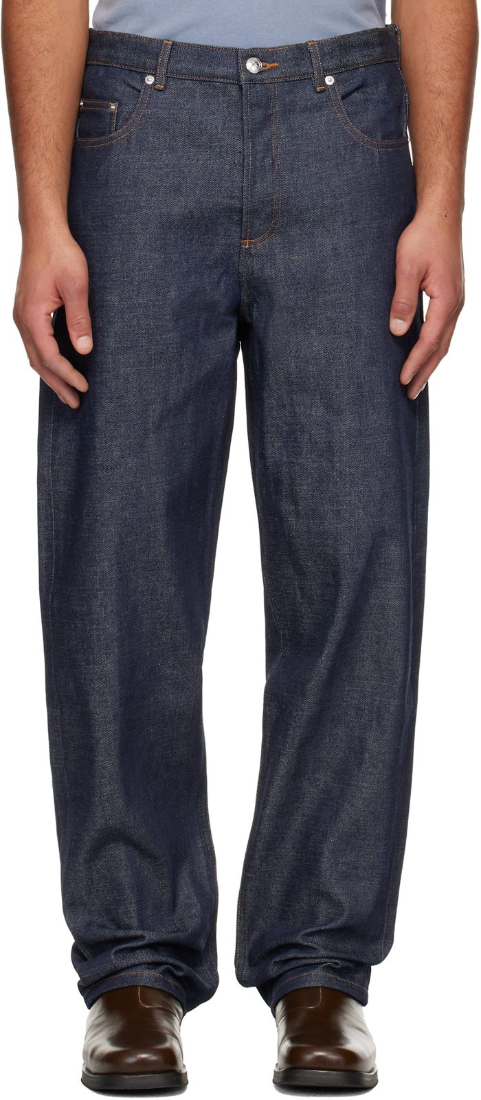 Navy Fairfax Jeans 261252M186006