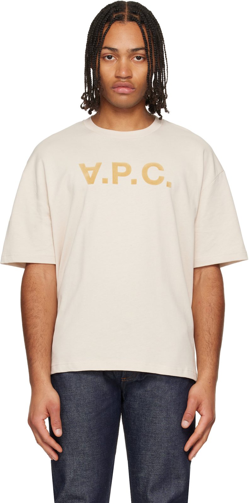 오프화이트 Flocked T-shirt 261252M213019