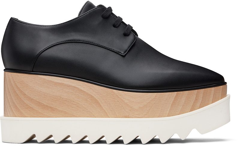 Black Elyse Platform Derbys 261471F120001