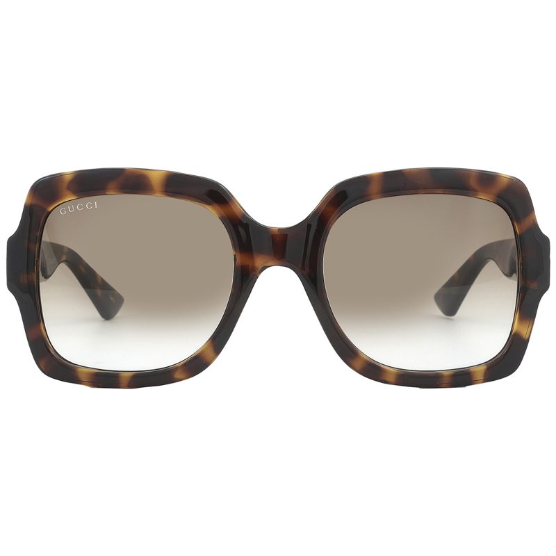 Brown Gradient Square Ladies Sunglasses GG1337S 003 54