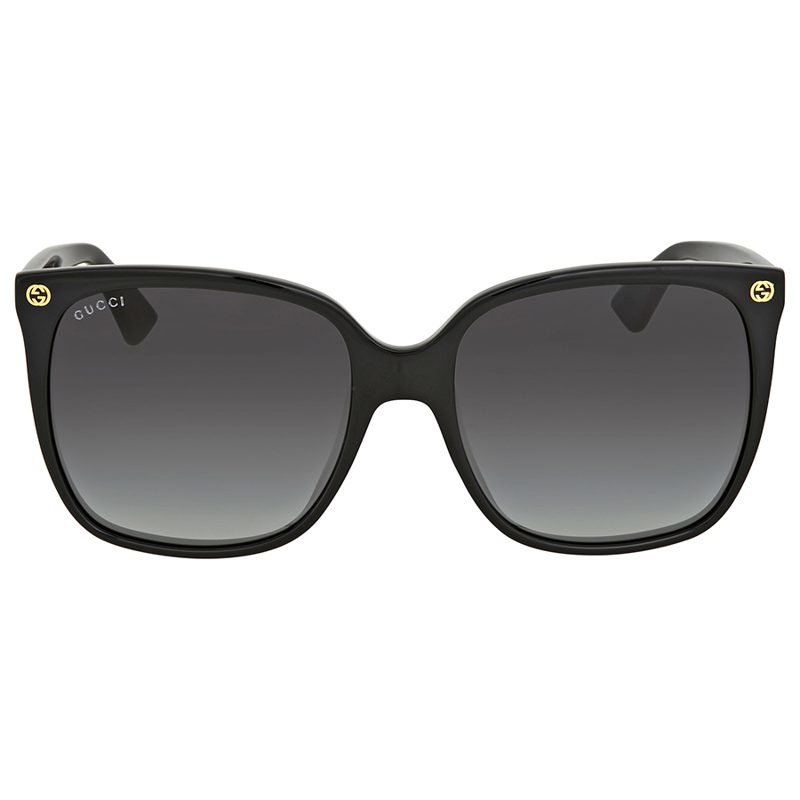 Grey Gradient Cat Eye Ladies Sunglasses GG0022S 001 57
