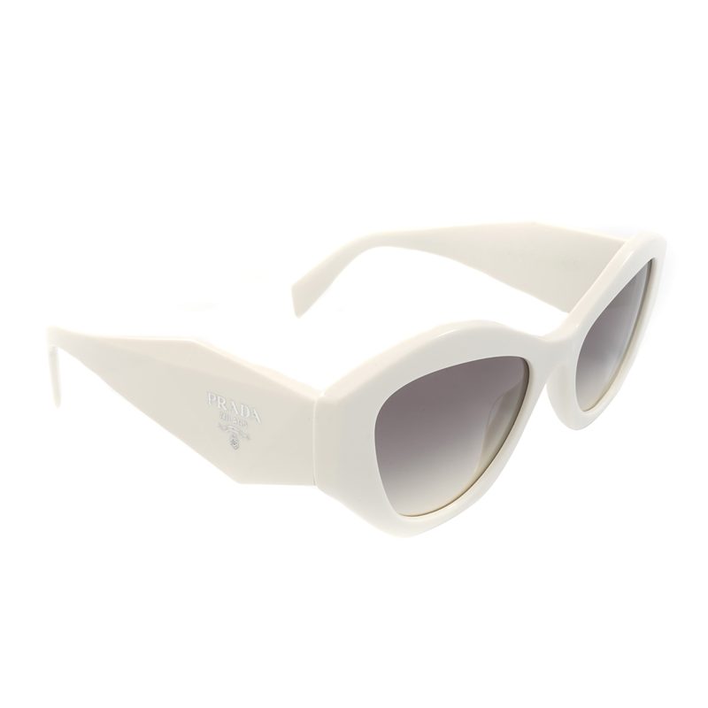 Gray Gradient Irregular Ladies Sunglasses PR 07YS 142130 53