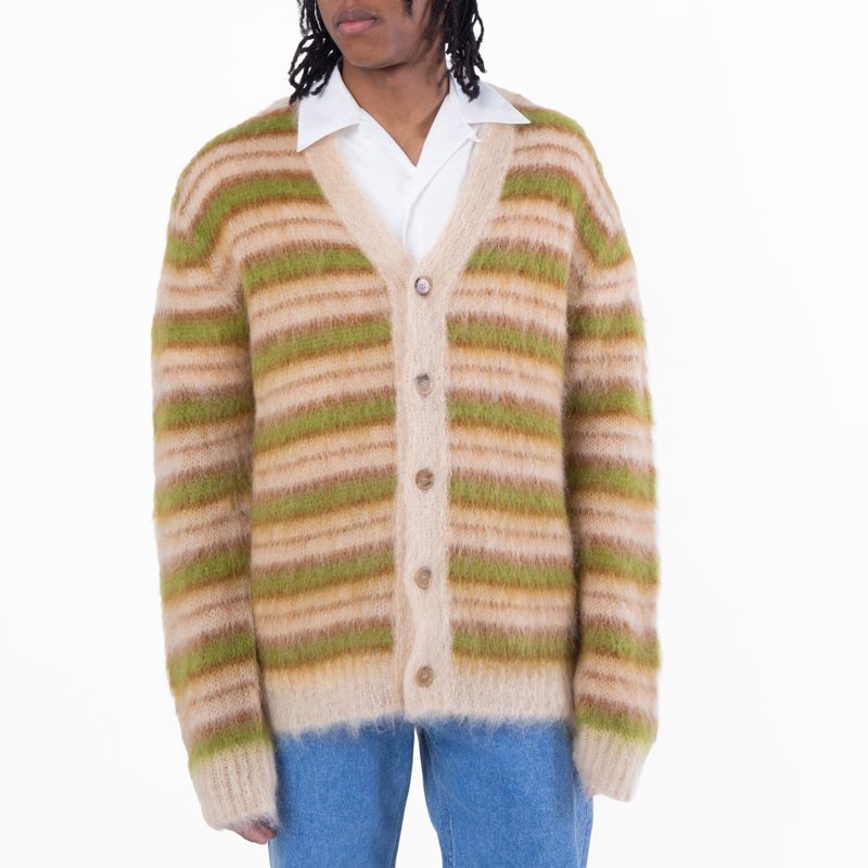 Marni V Neck Long-Sleeve Cardigan