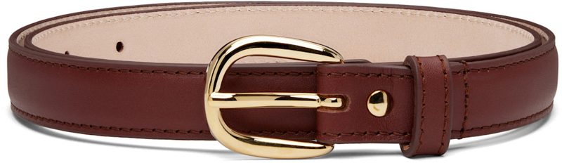Brown Rosette Belt 261252F001001