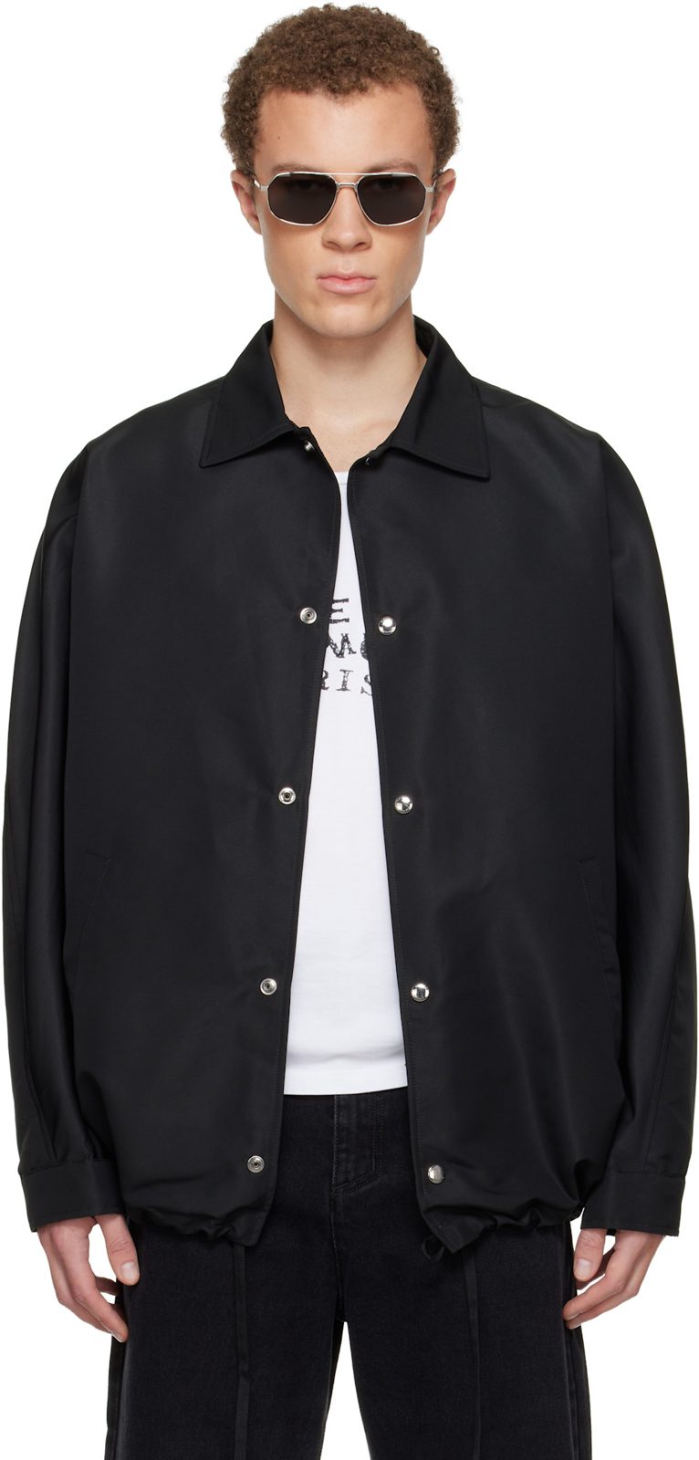 Black Coach Jacket 261278M180009