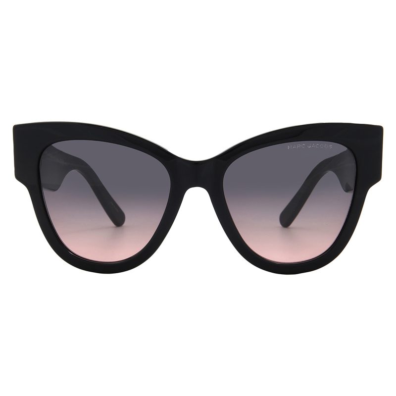 Grey Fuchsia Cat Eye Ladies Sunglasses Marc 697/S 0807/FF 53