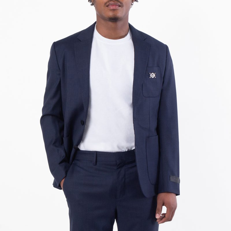 Medusa Wool Single-Breasted Blazer