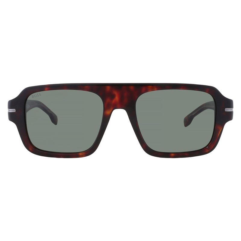 Hugo [보스] Green Square Mens Sunglasses [보스] 1595 / S 0086 / O7 53