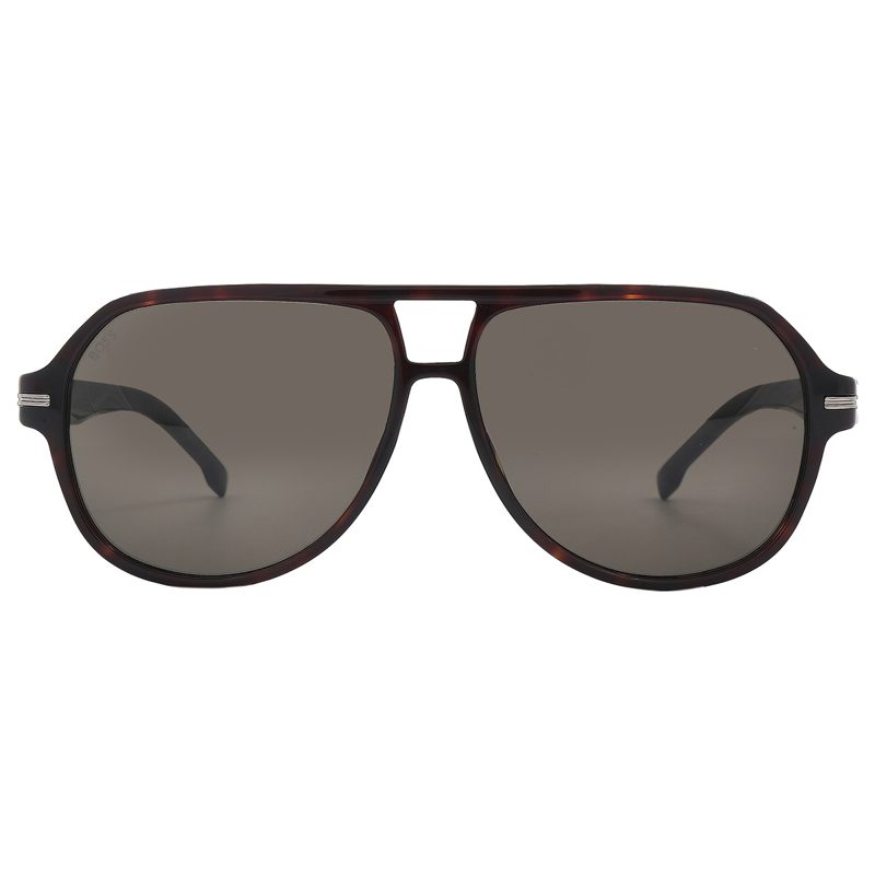 Hugo [보스] Grey Pilot Mens Sunglasses [보스] 1507 / S 0086 / IR 59
