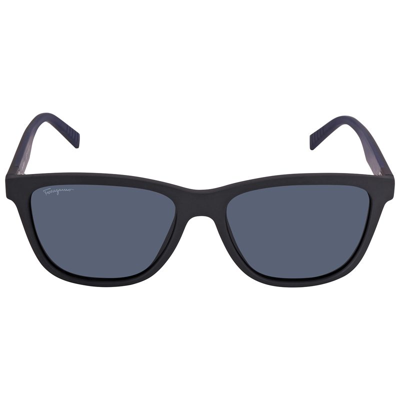 Salvatore Blue Rectangular Mens Sunglasses SF998S 002 57