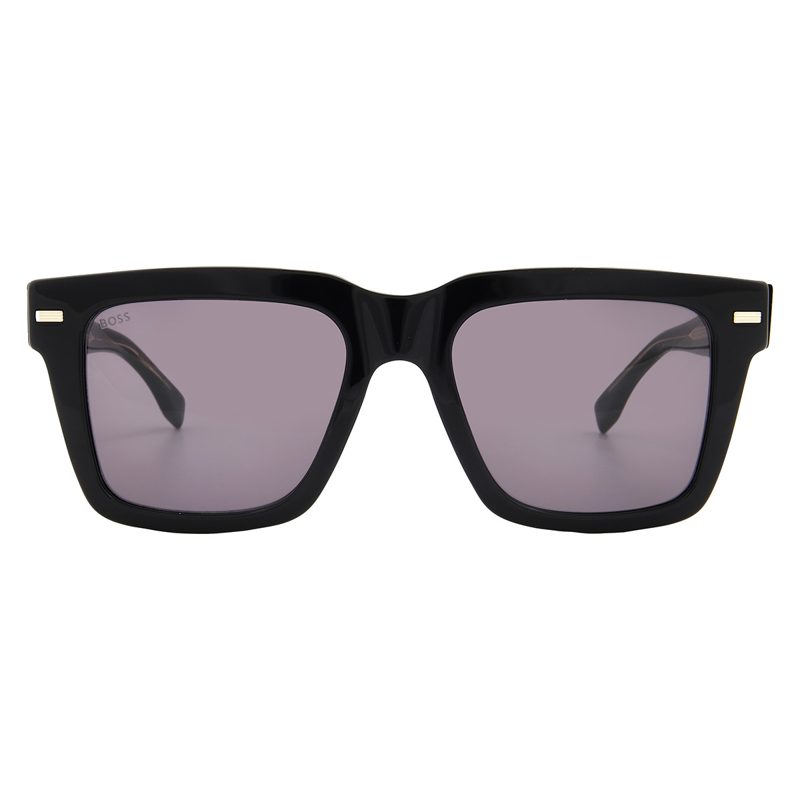 Hugo [보스] Grey Square Mens Sunglasses [보스] 1442 / S 0807 / IR 53