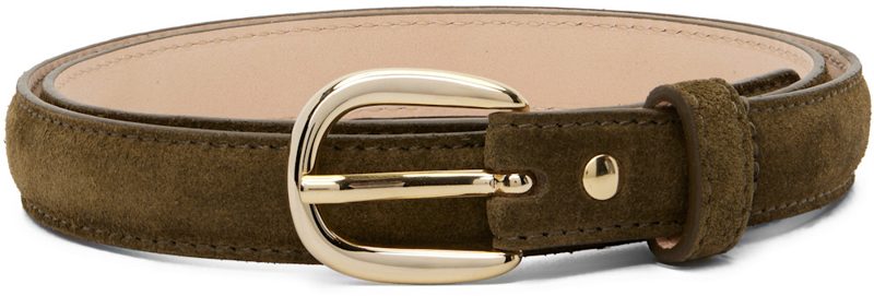 Khaki Rosette Belt 261252F001003