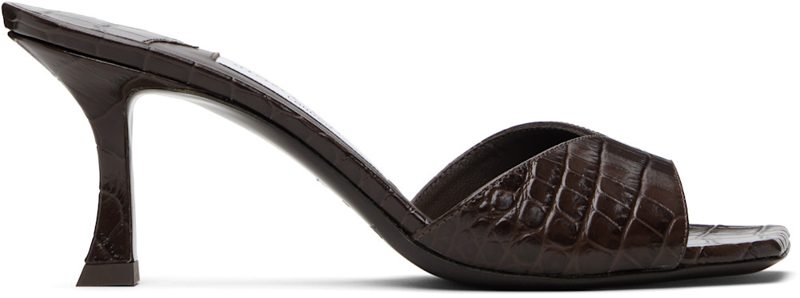 Brown Skye 70 Heeled Sandals 261528F125015