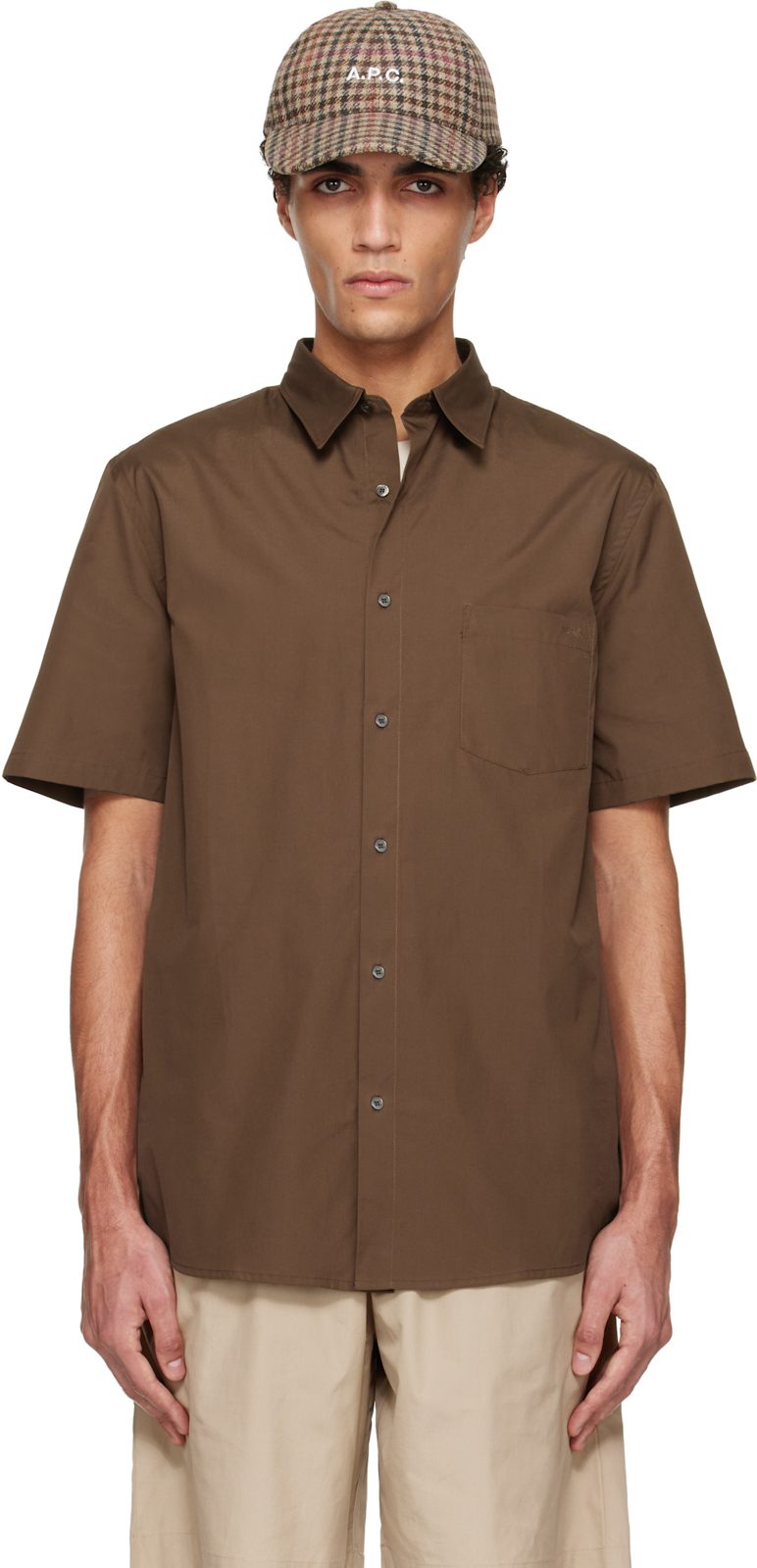 Brown Bart Shirt 261252M192024