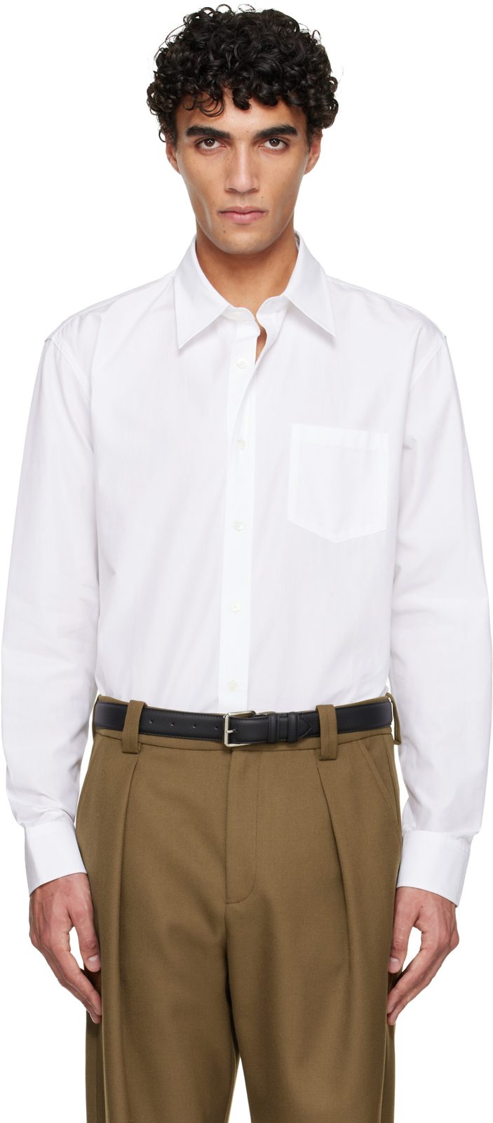 White Owen Shirt 261252M192008