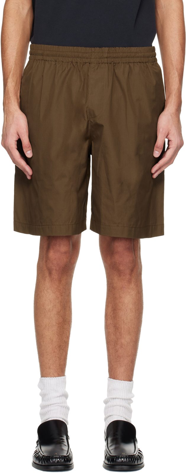 Brown Cohle Shorts 261252M193002