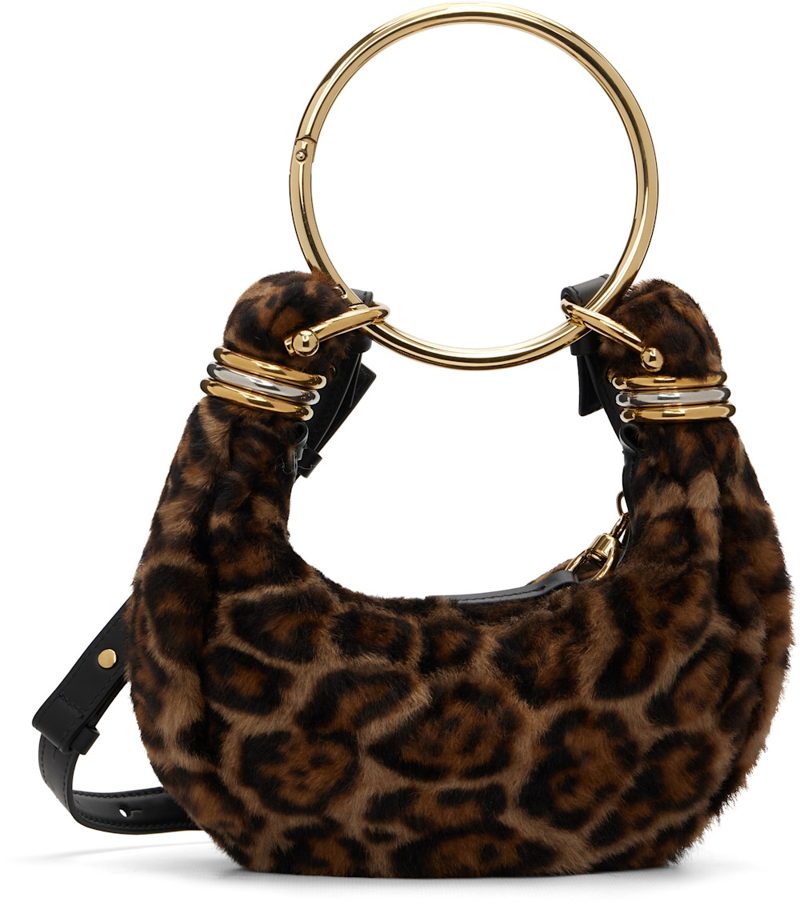Chloe Brown Mini Bracelet Bag 252338F046009
