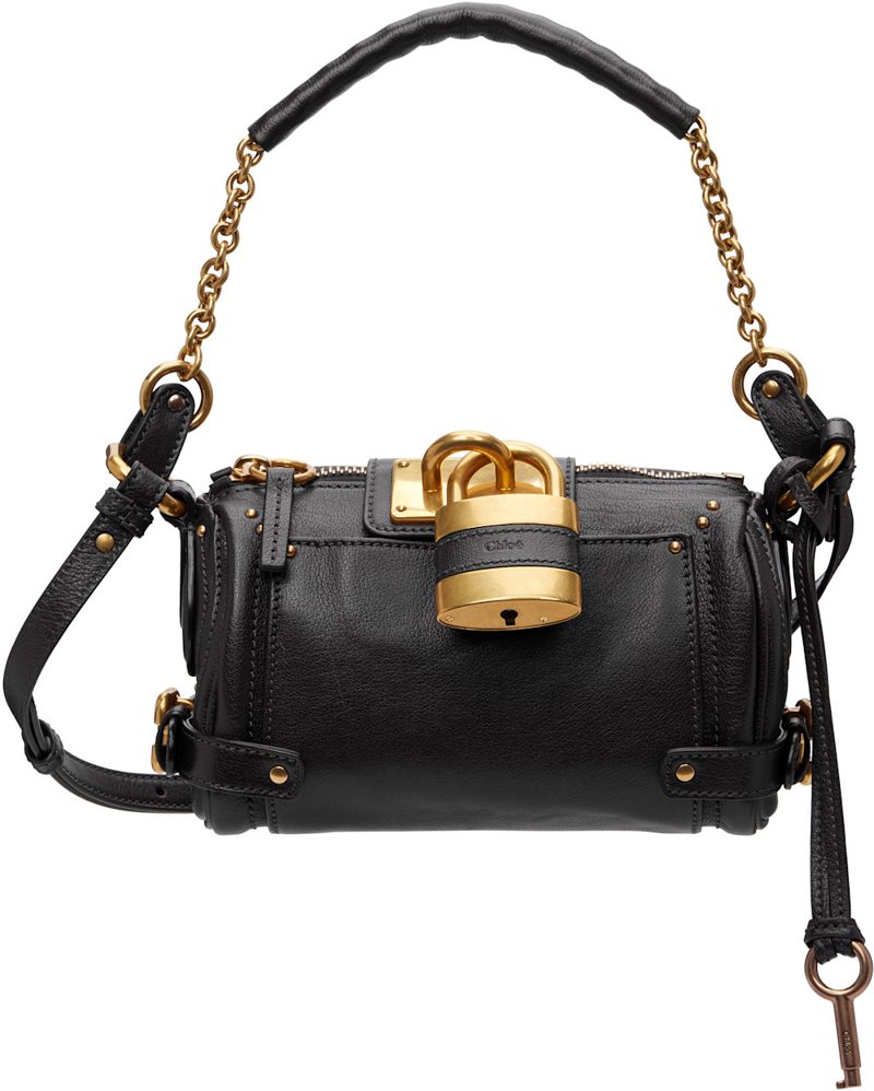 Chloe Black Small Paddington Chain Bag 252338F048020