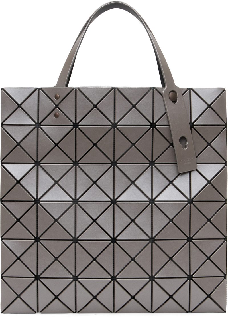 Brown Lucent Metallic Tote 261730M172000