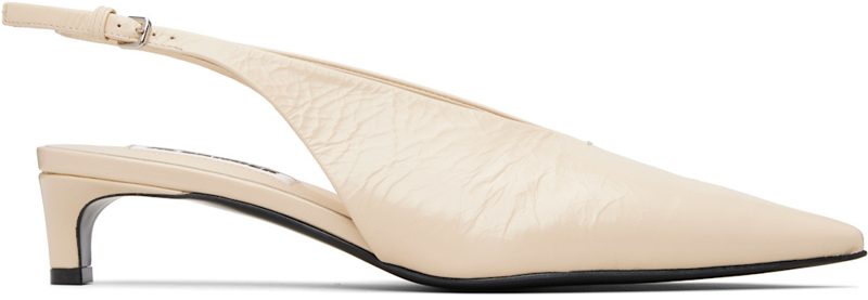 오프화이트 Slingback Heels 261249F122001