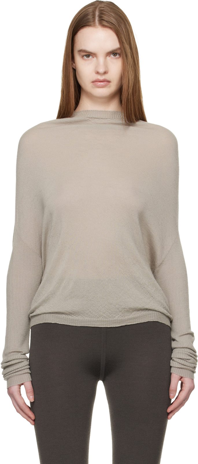 오프화이트 Temple Crater Knit Sweater 261232F096017