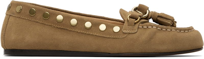 Brown Faxel Loafers 261600F121002