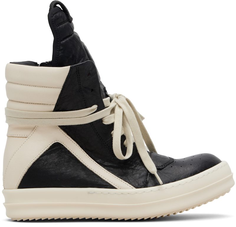 Black Temple Geobasket Sneakers 261232F127008