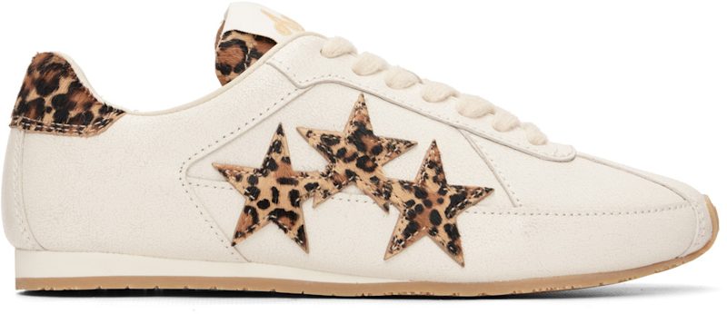 오프화이트 Leopard Pacific Flat Sneakers 261886F128004