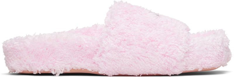 Pink Spugna Vichy Sandals 261188F124002