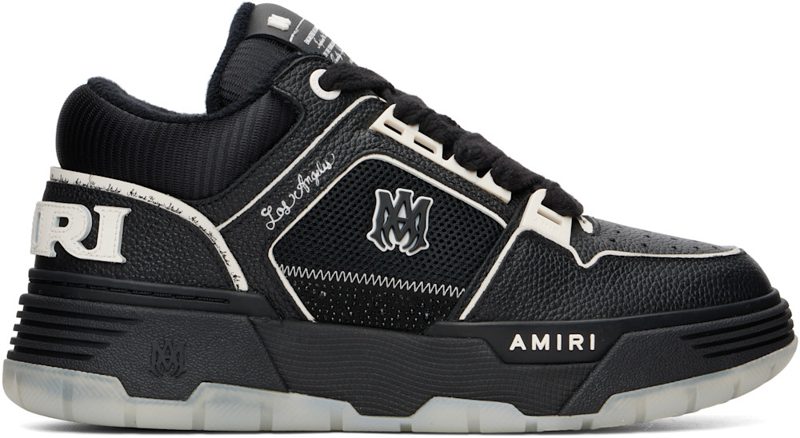 Black MA-1 Sneakers 261886M237006