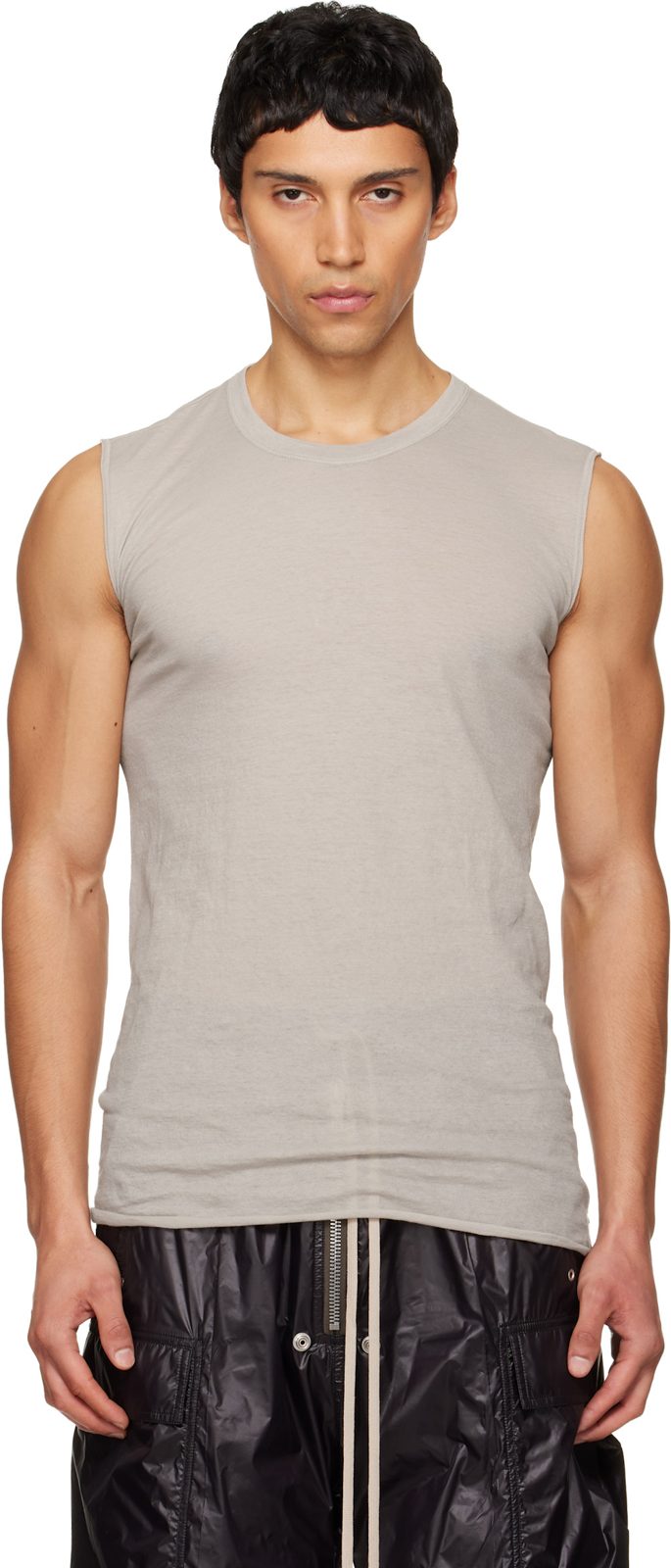 오프화이트 Temple Basic SL Tank Top 261232M214025