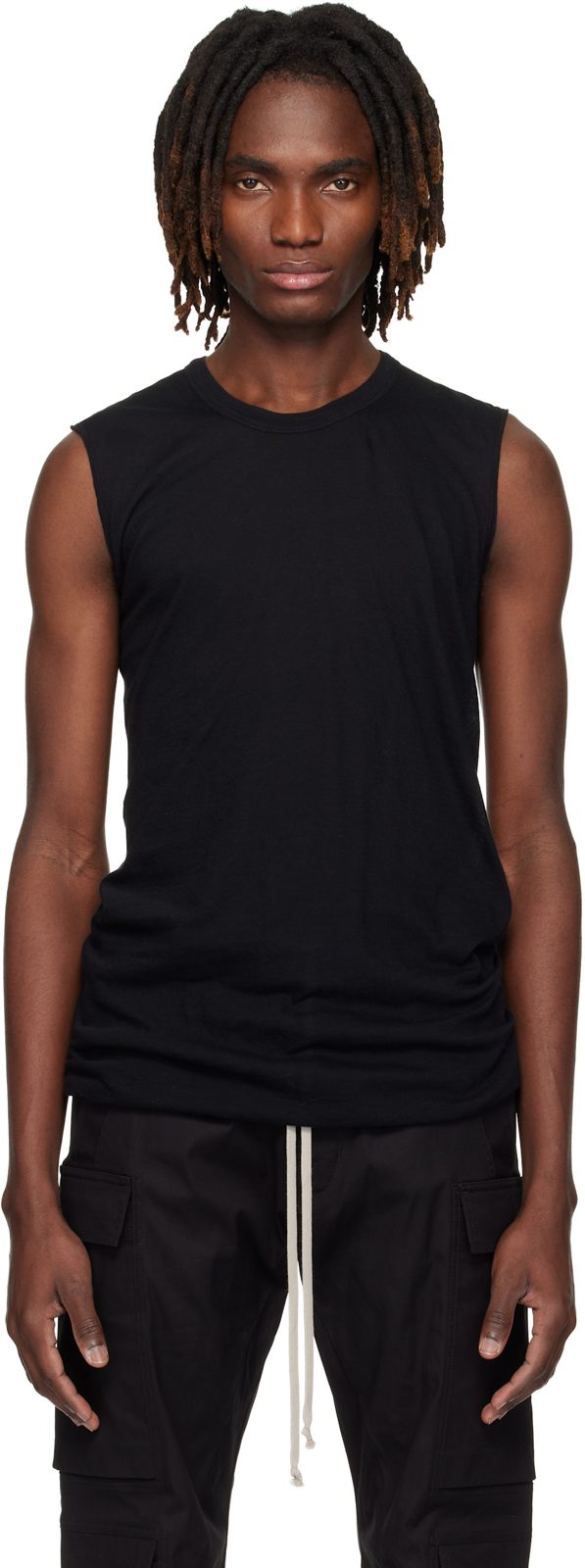 Black Temple Basic SL Tank Top 261232M214024