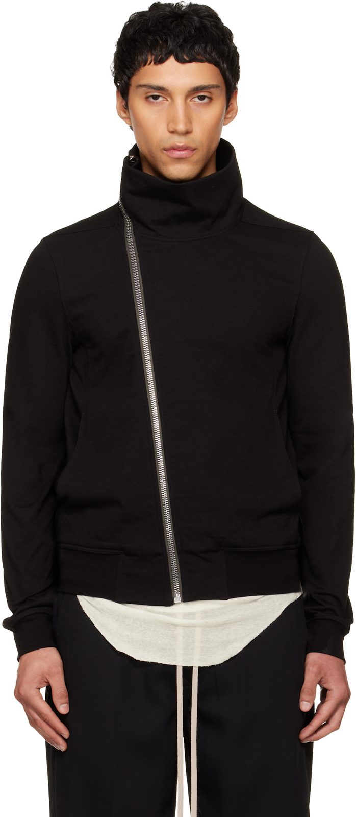 Black Temple Bauhaus Jogger Sweatshirt 261232M202010