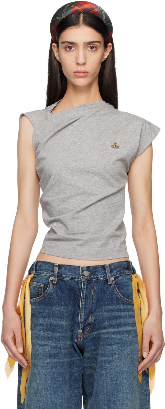 Gray Hebo Top 261314F110026