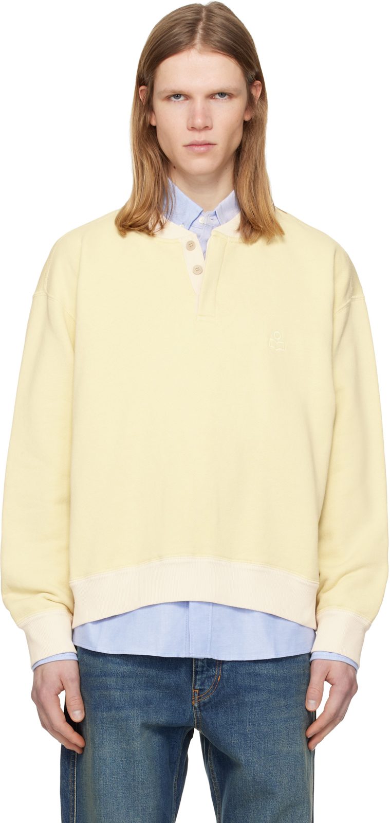 Yellow Mathias Sweatshirt 261600M211000