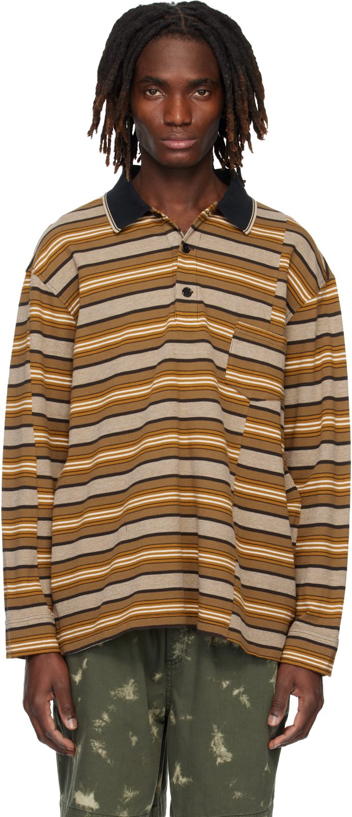 Orange & Brown Sorel Polo 261600M212000