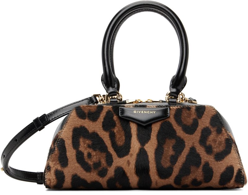 Tan Mini Antigona East-West Bag 252278F046001