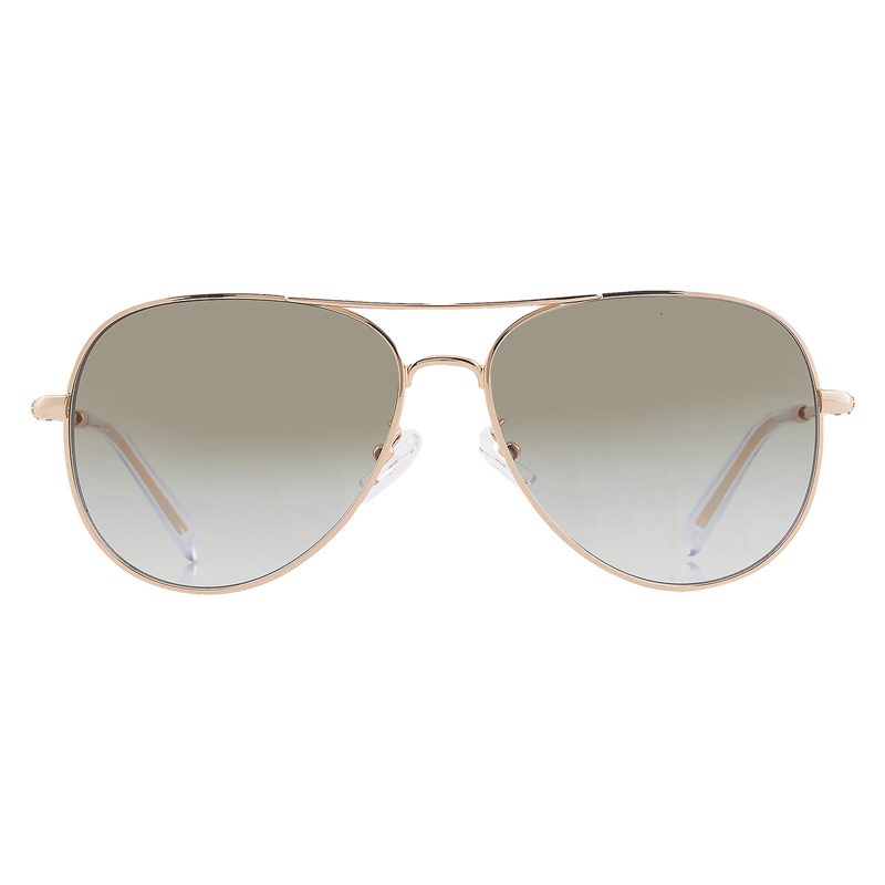 Green Gradient Pilot Ladies Sunglasses TY6114 33438E 58