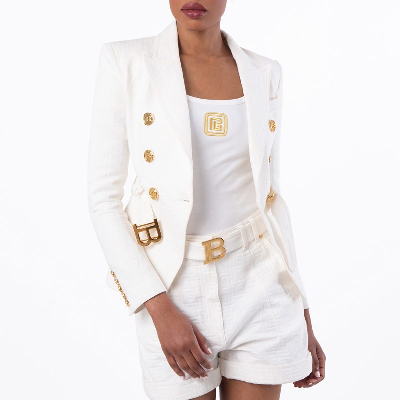Double Breasted Cotton Jacket