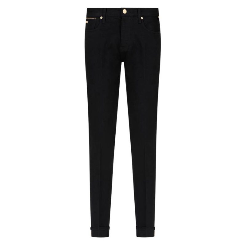 Emporio Armani Embroidered J75 Slim-Fit Jeans